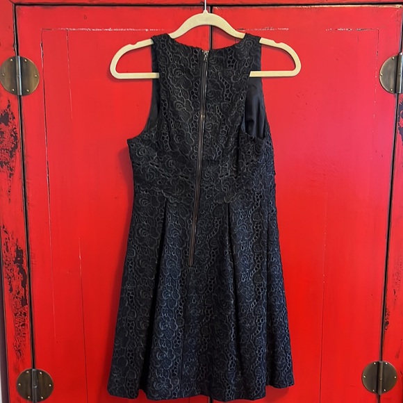 Anthropologie Leifsdottir black cocktail dress - size 6 - Picture 4 of 5